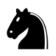 Zwarte Paard icoon