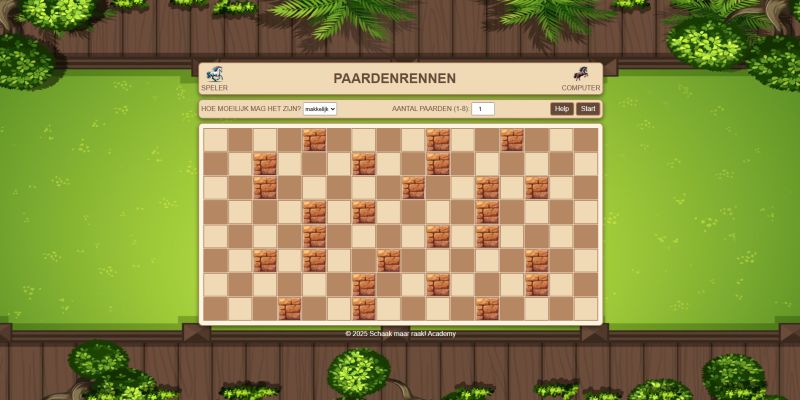 Schermafbeelding Paardenrennen